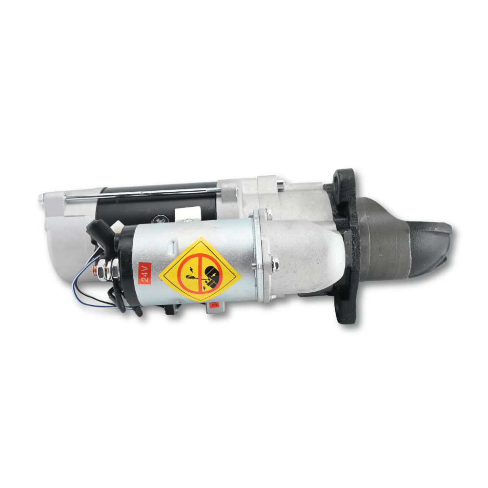 New 24V 12T Starter Motor 600-813-6410 600-813-6510 600-813-6411 for Komatsu PC300 PC300-5 PC300-6 PC350-6 PC310-5 Excavator SA6D108 - Fuel Parts Depot