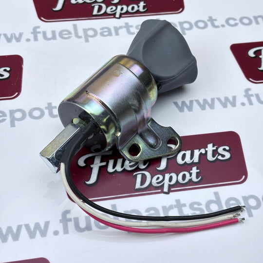 New 24V Shut Down Solenoid 16851 - 57724 1756ES - 24SULB1S5 for Kubota D722 D722 D902 Z482 - Fuel Parts Depot