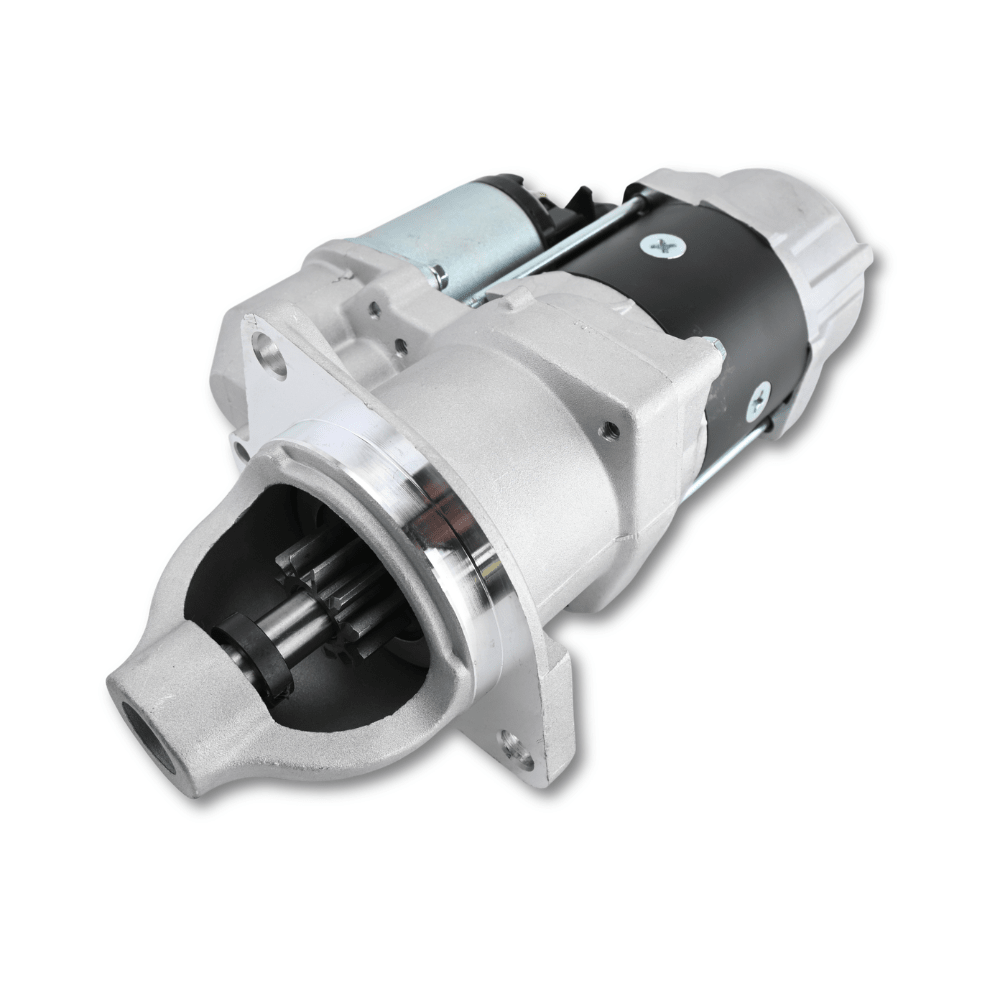 New Starter Motor 28100-2040 28100-2270 0350-552-0330 0350-602-0130 24V 5.5kW 11T for Hino H07C H07D Hitachi EX100 Excavator Truck - Fuel Parts Depot