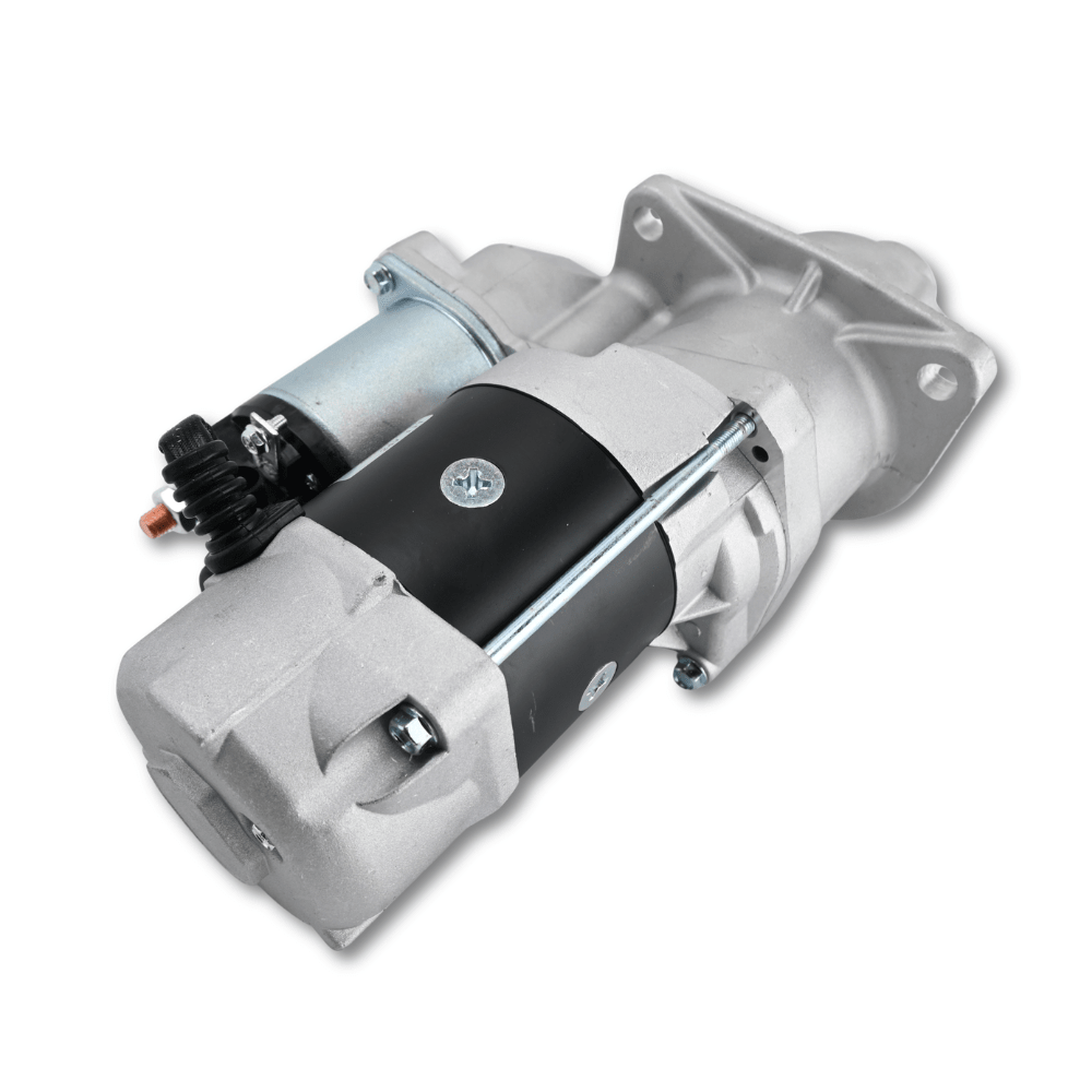 New Starter Motor 28100-2040 28100-2270 0350-552-0330 0350-602-0130 24V 5.5kW 11T for Hino H07C H07D Hitachi EX100 Excavator Truck - Fuel Parts Depot