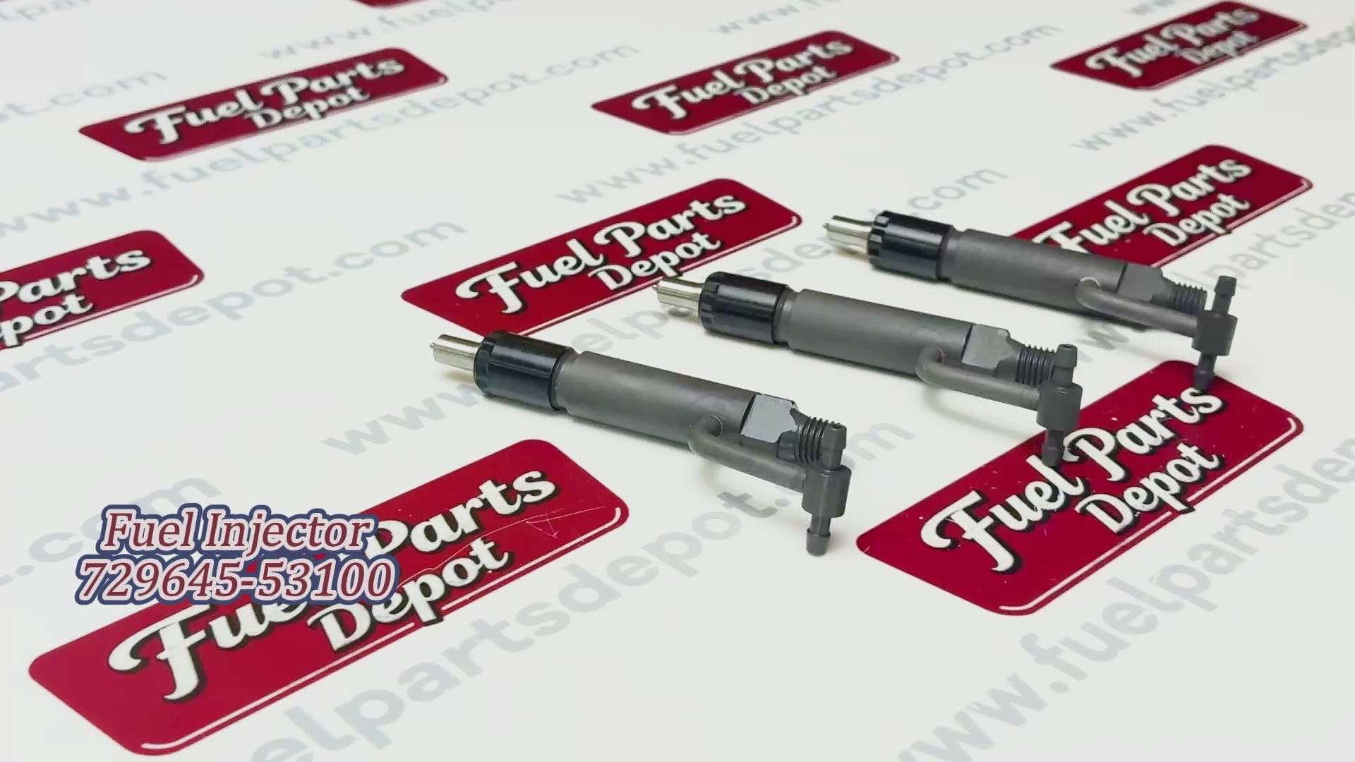 3 Pcs Fuel Injector 729645-53100 Replacement for Yanmar 3TNV88