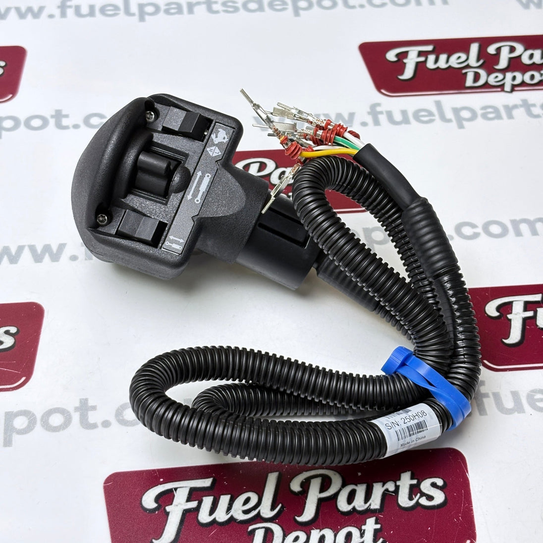 Right Auxiliary Four Switch Joystick Handle 6680418 for Bobcat 751 753 863 883 S130 S175 S185 S300 S650 T140 T180 T300 Skid Steer CTL - Fuel Parts Depot