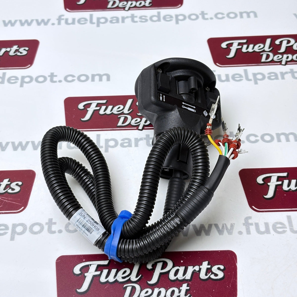 Right Auxiliary Four Switch Joystick Handle 6680418 for Bobcat 751 753 863 883 S130 S175 S185 S300 S650 T140 T180 T300 Skid Steer CTL - Fuel Parts Depot