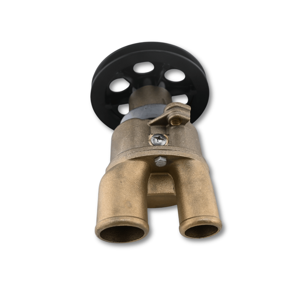 Sea Water Pump With 4.5" Pulley 3855079 3852399 3851982 for Volvo Penta Engine 3.0GS 4.3GI 5.7GI 7.4GI 8.2GSI - Fuel Parts Depot
