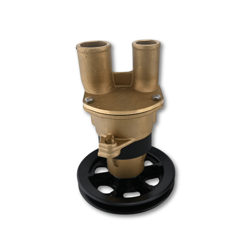 Sea Water Pump With 4.5" Pulley 3855079 3852399 3851982 for Volvo Penta Engine 3.0GS 4.3GI 5.7GI 7.4GI 8.2GSI - Fuel Parts Depot