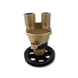 Sea Water Pump With 4.5" Pulley 3855079 3852399 3851982 for Volvo Penta Engine 3.0GS 4.3GI 5.7GI 7.4GI 8.2GSI - Fuel Parts Depot