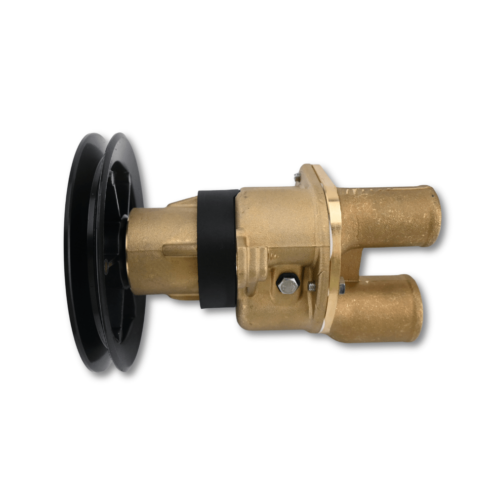Sea Water Pump With 4.5" Pulley 3855079 3852399 3851982 for Volvo Penta Engine 3.0GS 4.3GI 5.7GI 7.4GI 8.2GSI - Fuel Parts Depot