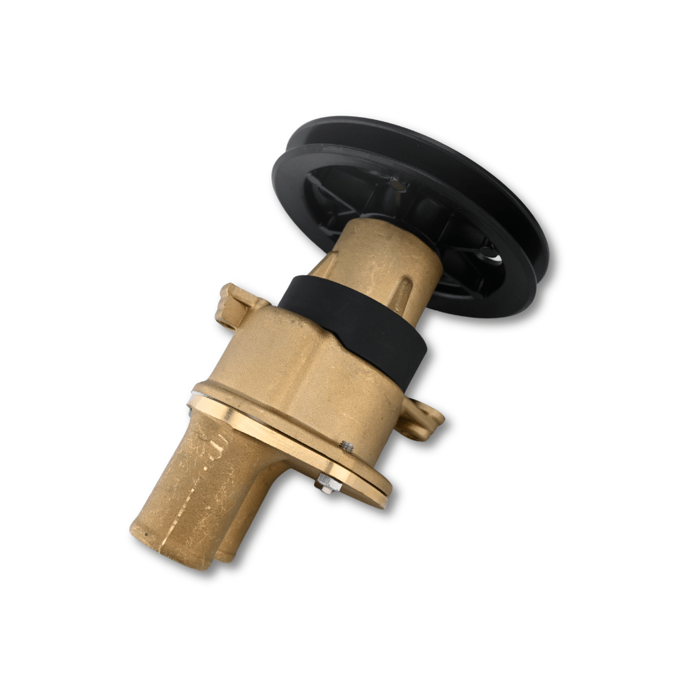 Sea Water Pump With 4.5" Pulley 3855079 3852399 3851982 for Volvo Penta Engine 3.0GS 4.3GI 5.7GI 7.4GI 8.2GSI - Fuel Parts Depot