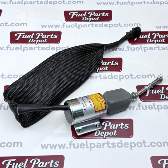 Shutdown/Fuel Stop Solenoid 24V EHB4824 For KHD Deutz BF6M1015 BF8M1015 Engine - Fuel Parts Depot