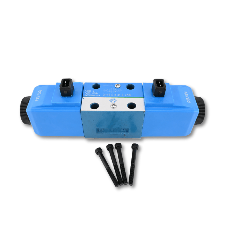 Solenoid Valve Assy 3-Pin 25/101100 25101100 For JCB Backhoe 1400B 1550B 1600B - Fuel Parts Depot