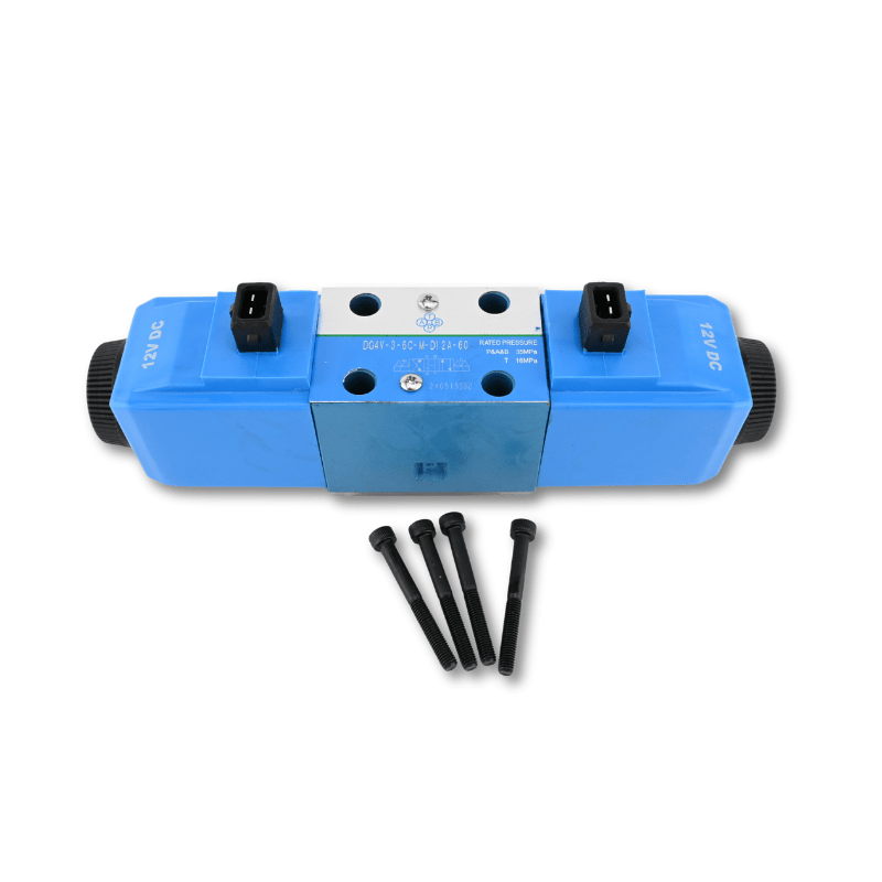 Solenoid Valve Assy 3-Pin 25/101100 25101100 For JCB Backhoe 1400B 1550B 1600B - Fuel Parts Depot