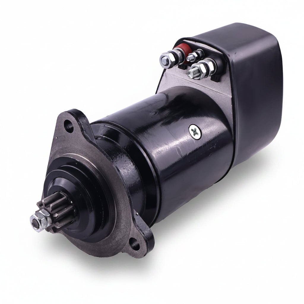 Starter Motor 0001417001 51262017110 51262017123 0986016520 24V 6.6kW 9T for MAN Truck E2000 F2000 F90 M90 NG NL SD SL Doosan DH280 DH360 New - Fuel Parts Depot