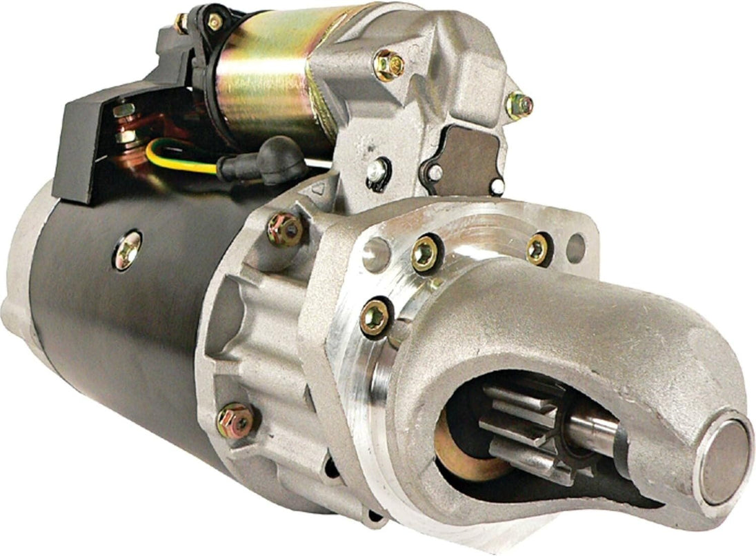 Starter Motor 16644 10461627 AR63341 SE501415 12V 10T fits John Deere 410B 1981-1995 4219D 4276 John Deere Diesel - Fuel Parts Depot