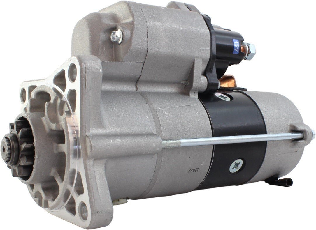 Starter Motor 428000-6030 428000-9910 87638510 87638510 12V 10T Fits 420CT Case 432T/M3 3.2L 3.9L Turbo Diesel 2008-2016 - Fuel Parts Depot