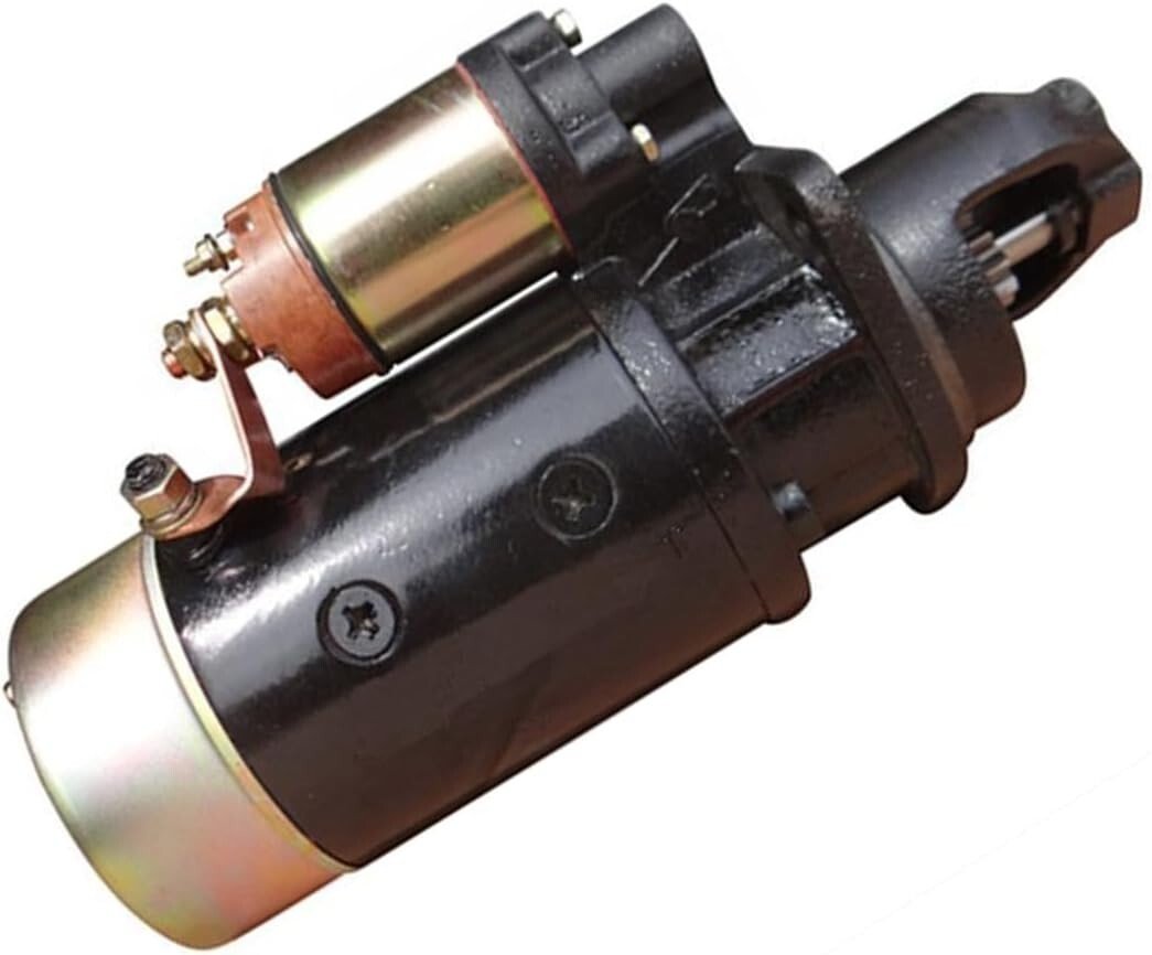 Starter Motor 6513373 6632567 69646C91 MHA6102S MHA7021 5789 Fits John Deere 4045D 4045T L4 4.5L 4506CC 275CID 1998-2017 - Fuel Parts Depot