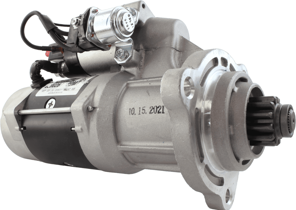 Starter Motor 8200082 8200287 8200660 6910 12V 12T Fits Freightliner C112 C120 Century Class MBE4000 2001 - 2007 - Fuel Parts Depot