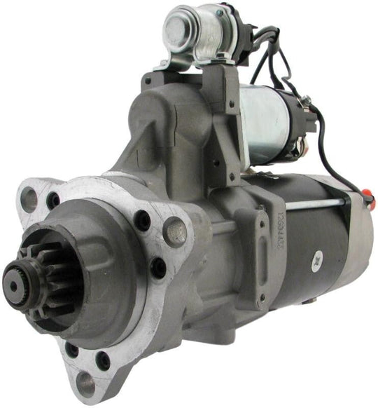 Starter Motor 8200436 8200519 6857 24V 12T for Mercedes Heavy Duty - Europe 2540 2544 2644 330 3340 3344 2005-2013 OM457LA Euro3, 11.7L Dsl. - Fuel Parts Depot