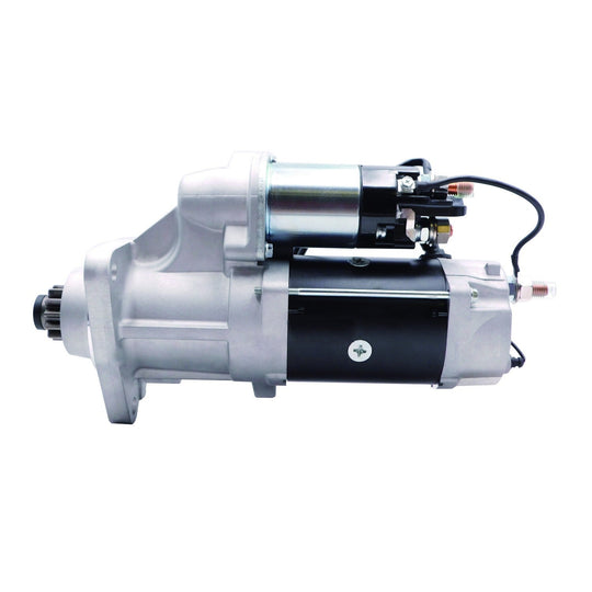 Starter Motor 8200977 34201 8201084 M009T72578 1847916 12V 12T Fits Kenworth T680 T880 2015-2023 L6 10.8L 659cid PACCAR MX-11 - Fuel Parts Depot
