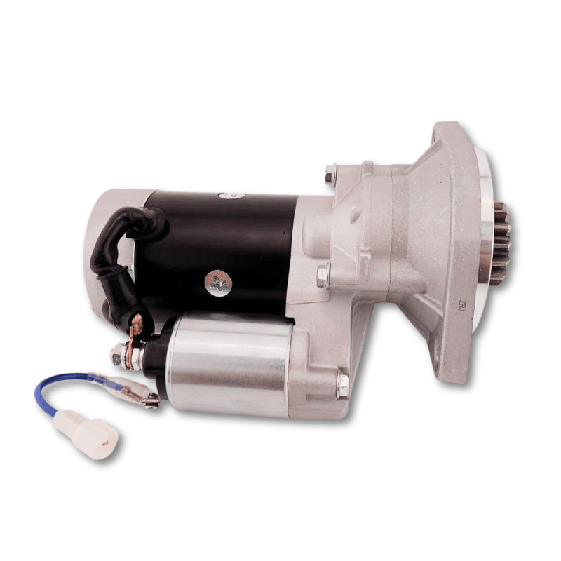 Starter Motor AT318141 12V for Yanmar Engine 3TNV88F 4TNV86CT Fits for John Deere Excavator 30G 35D 35G 50D 50G - Fuel Parts Depot