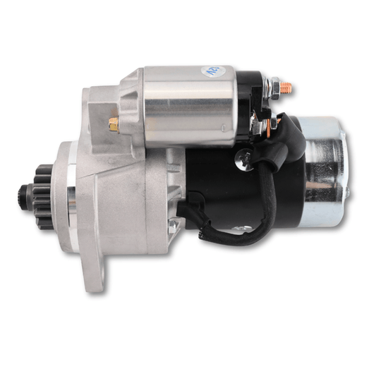 Starter Motor MM409-41001 31B66-00600 31B66-00601 12V 15T 1.6kW for Mahindra 2216 2415 2516 2615 2816 Tractor Mitsubishi S3L2 - Fuel Parts Depot