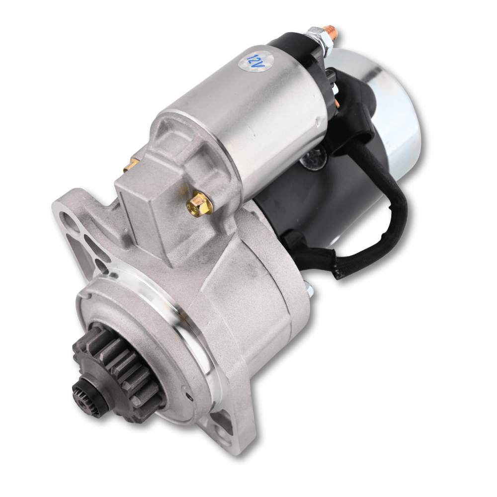 Starter Motor MM409-41001 31B66-00600 31B66-00601 12V 15T 1.6kW for Mahindra 2216 2415 2516 2615 2816 Tractor Mitsubishi S3L2 - Fuel Parts Depot