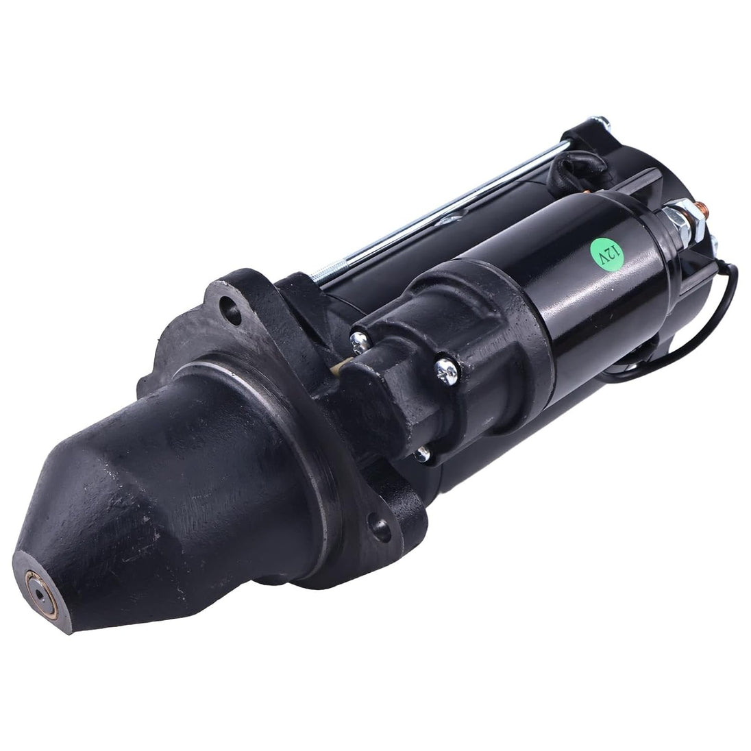 Starter Motor RE536490 RE536008 12V 4.2KW 10T Compatible with John Deere 4045AFM85 4045DFM50 4045DFM70 4045SFM85 4045TFM50 4045TFM75 4045TFM85 - Fuel Parts Depot