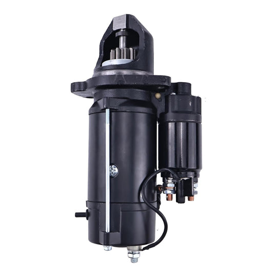 Starter Motor RE536490 RE536008 12V 4.2KW 10T Compatible with John Deere 4045AFM85 4045DFM50 4045DFM70 4045SFM85 4045TFM50 4045TFM75 4045TFM85 - Fuel Parts Depot