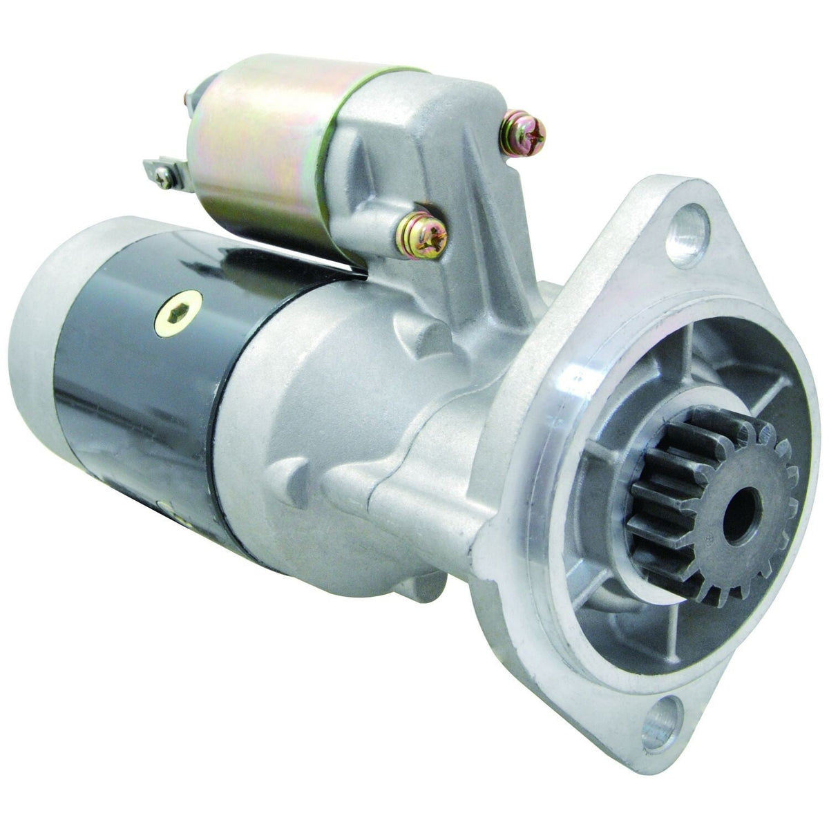 Starter Motor VV12913677011 19709 12V 15T Fits New Holland E50B 39HP V8 Diesel 2008-2012 - Fuel Parts Depot