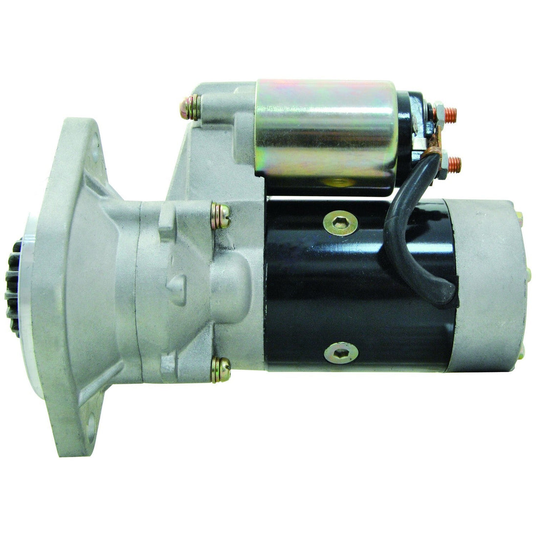 Starter Motor VV12913677011 19709 12V 15T Fits New Holland E50B 39HP V8 Diesel 2008-2012 - Fuel Parts Depot