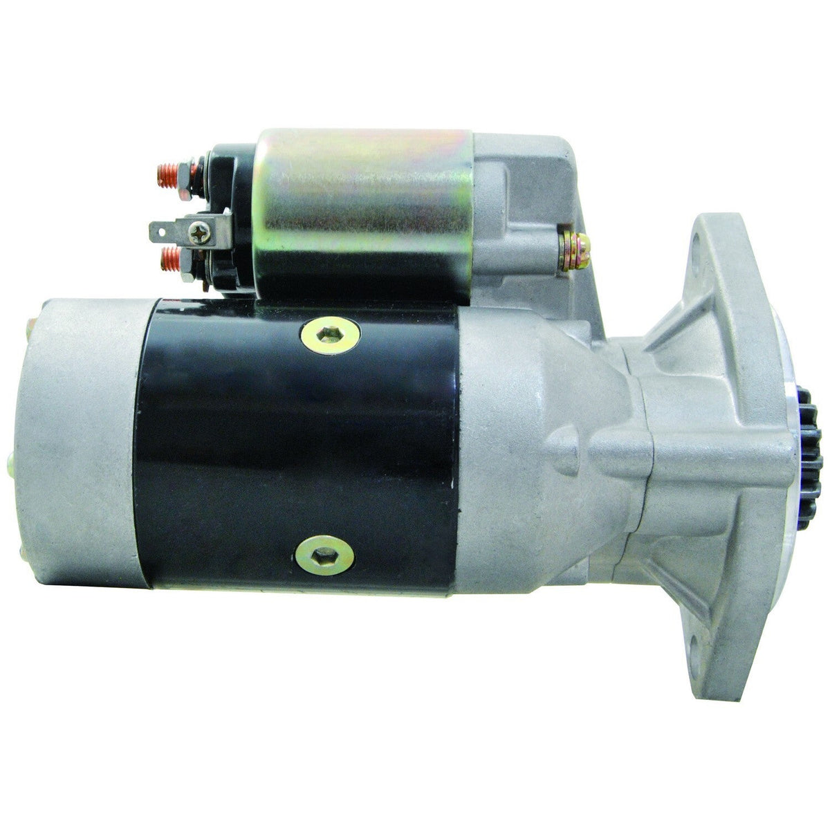 Starter Motor VV12913677011 19709 12V 15T Fits New Holland E50B 39HP V8 Diesel 2008-2012 - Fuel Parts Depot