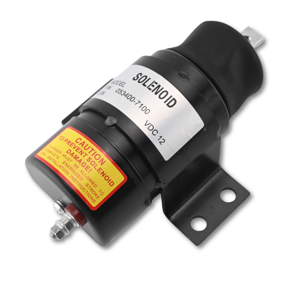 Stop Solenoid 053400-7100 053400-6310 053400-4290 for Denso Injection Pump 12V Fuel Shutdown Solenoid - Fuel Parts Depot