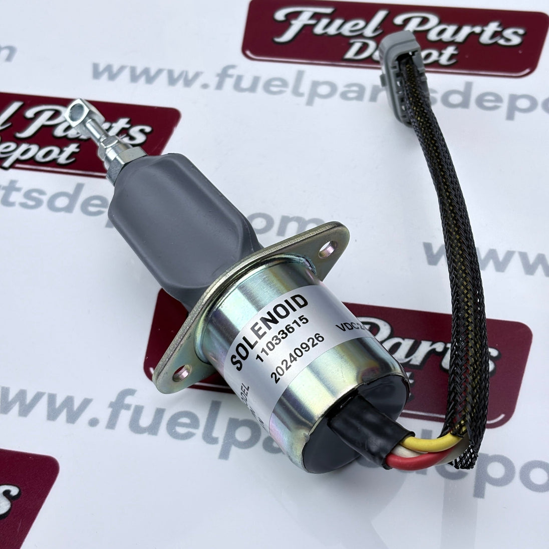 Stop Solenoid 24V 11033615 VOE11033615 For Volvo L180 L180C L180C L50B L50C Deutz 1011F - Fuel Parts Depot