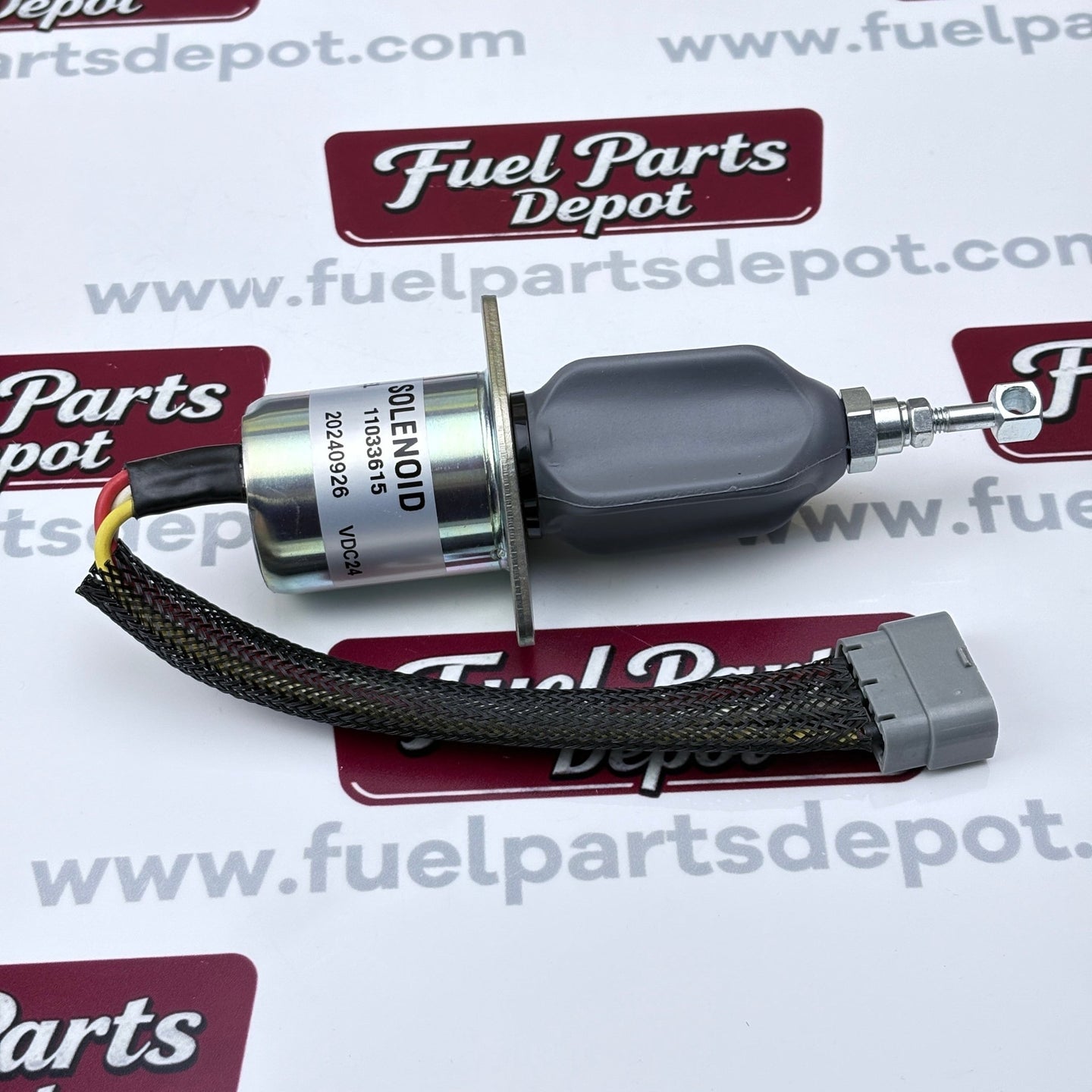 Stop Solenoid 24V 11033615 VOE11033615 For Volvo L180 L180C L180C L50B L50C Deutz 1011F - Fuel Parts Depot