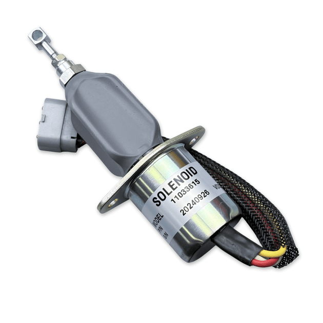 Stop Solenoid 24V 11033615 VOE11033615 For Volvo L180 L180C L180C L50B L50C Deutz 1011F - Fuel Parts Depot