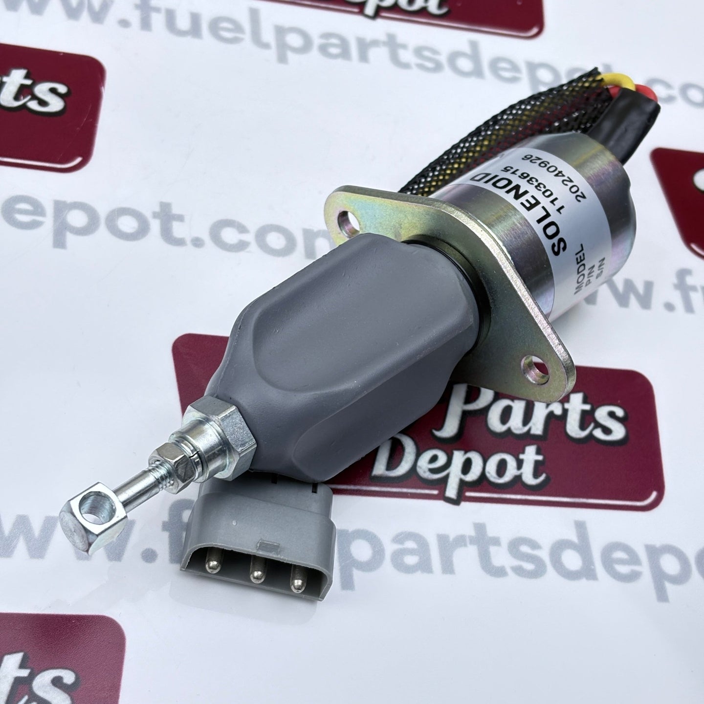 Stop Solenoid 24V 11033615 VOE11033615 For Volvo L180 L180C L180C L50B L50C Deutz 1011F - Fuel Parts Depot