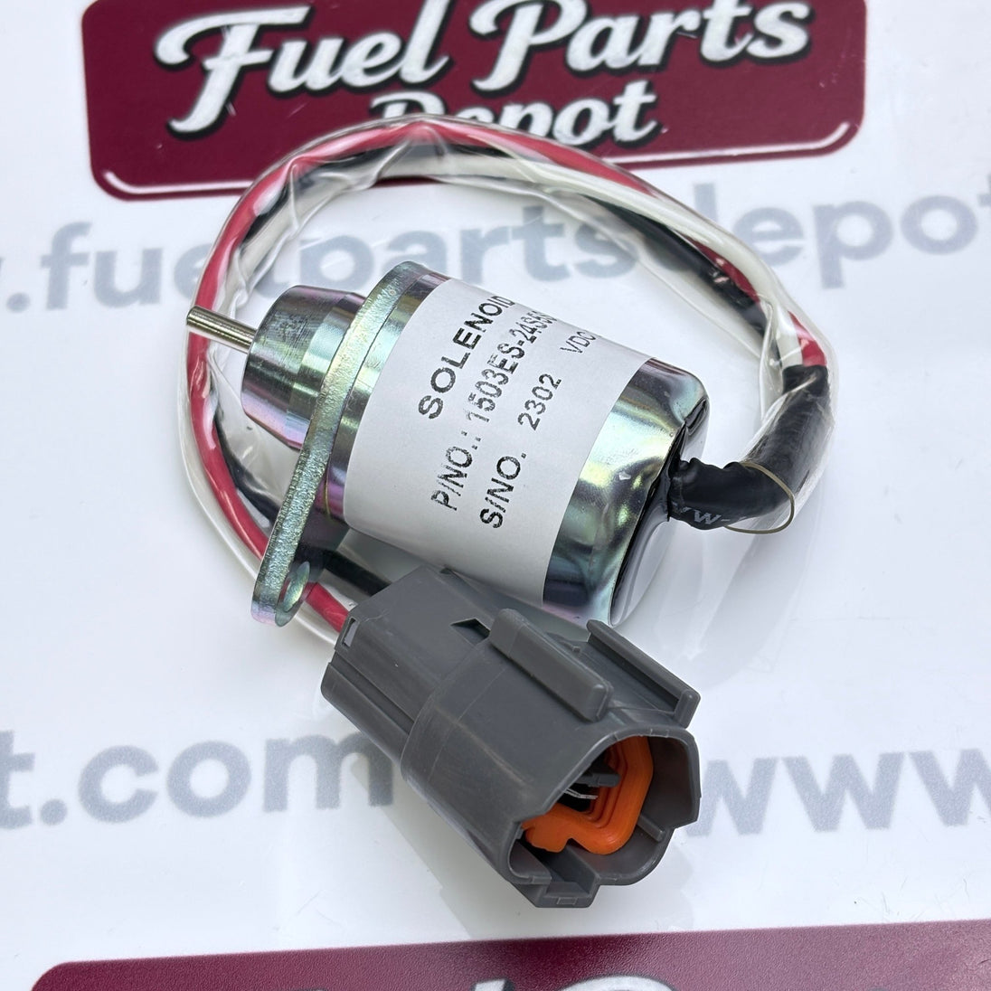 Stop Solenoid 24V 1503ES - 24S5SUC12S fitsYanmar 4TNV98 4TNV94 fits Hyundai R80 DH150 - Fuel Parts Depot