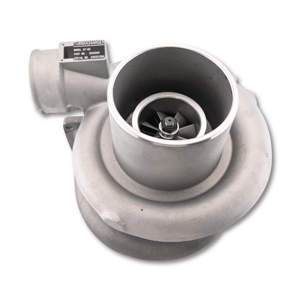 Turbo HT3B ST50 T46 VT50 Turbocharger 3032060 Fits Cummins Engine NTA855-P - Fuel Parts Depot