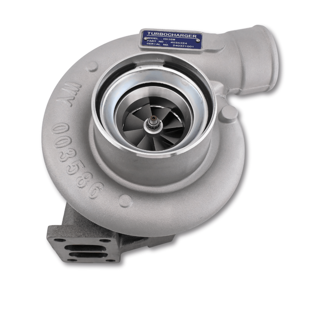 Turbo HX35 Turbocharger 4036324 Fit for Cummins 6BT 6BTA KCEC Tier 2B Engine - Fuel Parts Depot