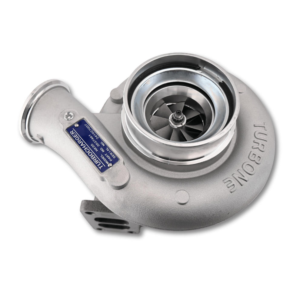 Turbo HX35W Turbocharger 3537461 3537462 for Cummins 6BTAA Engine New Aftermarket Holset - Fuel Parts Depot