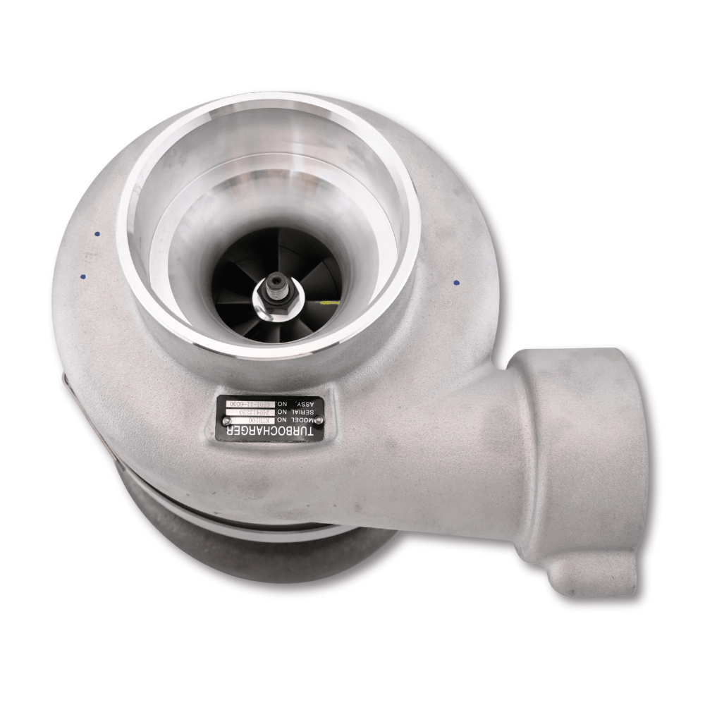 Turbo KTR100-3F Turbocharger 6501-11-1302 Fit for Komatsu Engine S4D120-11 S4D130-1 SL4D130-1C - Fuel Parts Depot