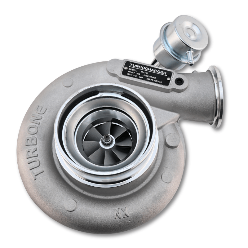 Turbo WH1C Turbocharger 3529883 3528481 for Cummins 6BTA 6BTAA 5.9L Engine 1990-1992 Truck - Fuel Parts Depot