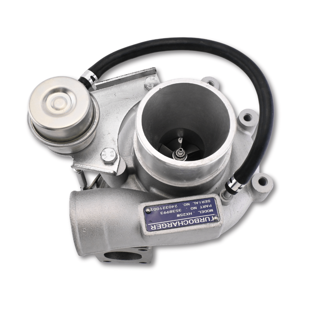Turbocharger HX25W 3538993 3596586 for Cummins 4BTA Engine Case 580SL 580SM 590SM Backhoe Loader - Fuel Parts Depot