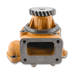 Water Pump Assembly 6151-61-1121 6151-61-1101 6151-61-1102 for Komatsu PC300-3 PC400-5 D60-11 S6D125 Engine - Fuel Parts Depot