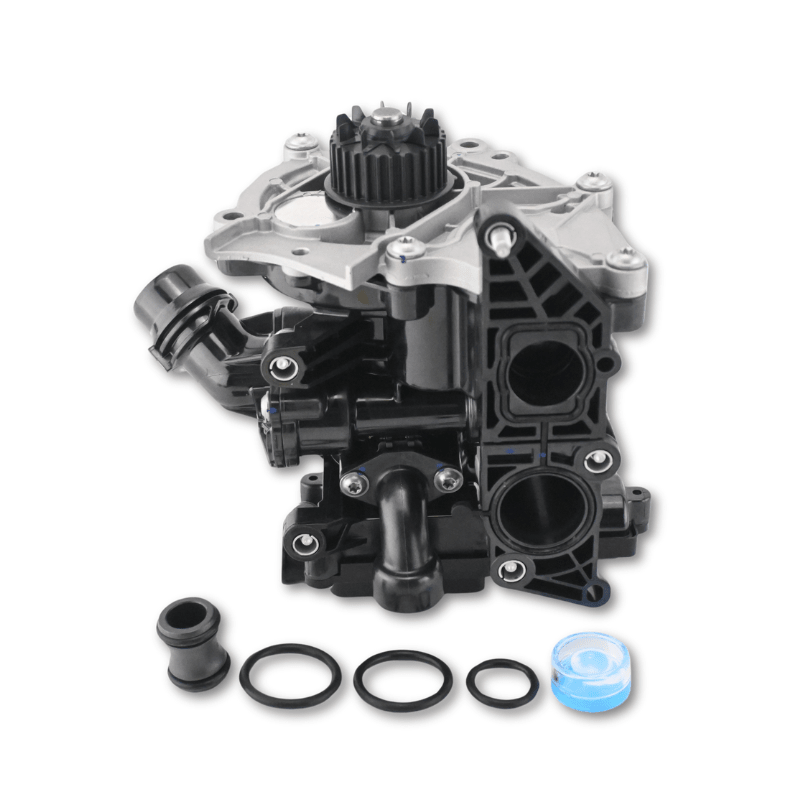 Water Pump Thermostat Housing Assembly 06L121111 for Volkswagen Atlas Beetle Passat Audi A3 A4 Q3 Q5 - Fuel Parts Depot