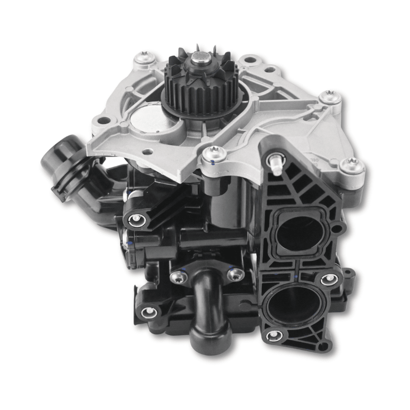 Water Pump Thermostat Housing Assembly 06L121111 for Volkswagen Atlas Beetle Passat Audi A3 A4 Q3 Q5 - Fuel Parts Depot